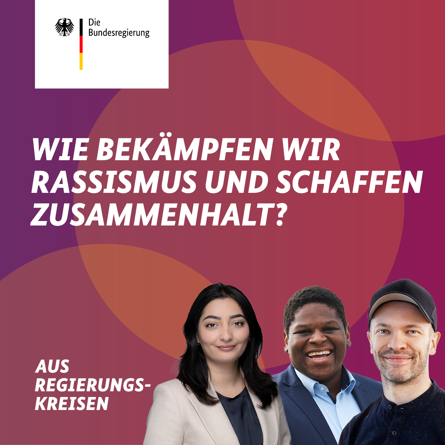 Wie bekämpfen wir Rassismus und schaffen Zusammenhalt, Reem Alabali-Radovan und Prof. Dr. Narku Laing?